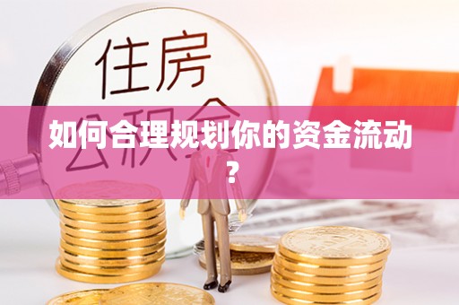桑植如何合理规划你的资金流动？