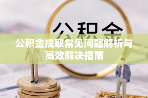 桑植公积金提取常见问题解析与高效解决指南