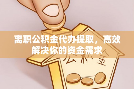 桑植离职公积金代办提取，高效解决你的资金需求