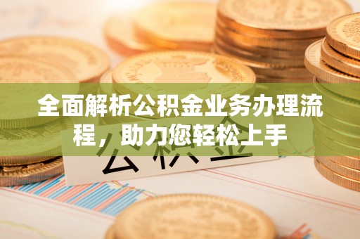 桑植全面解析公积金业务办理流程，助力您轻松上手